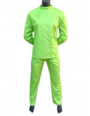 Pijama Sanitario ITR Lime - Impermeable / Transpirable / Reutilizable