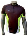 Camiseta Trail Running Posets verde y negro - Skyrun